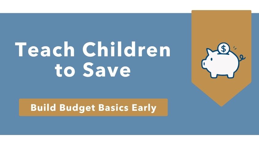 teach children to save banner