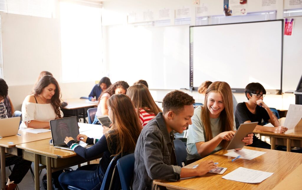 Highschool classroom