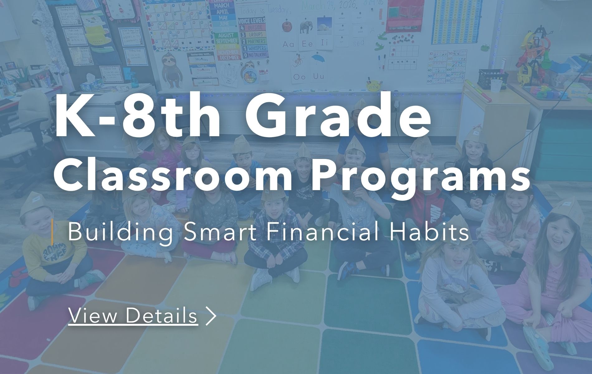 k-8th grade classroom programs